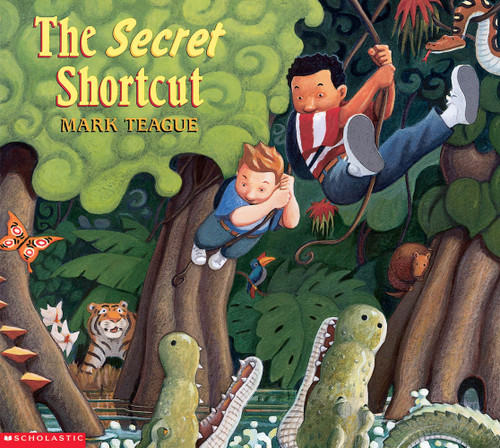 The Secret Shortcut book cover by Mark Teague