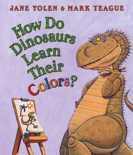 How Do Dinosaurs Learn Their Colors? book cover by Jane Yolen