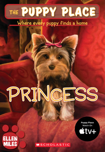The Puppy Place #12: Princess (The Puppy Place) book cover by Ellen Miles