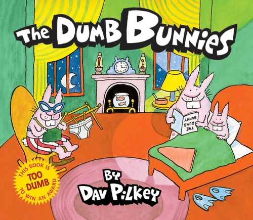 The Dumb Bunnies book cover by Dav Pilkey