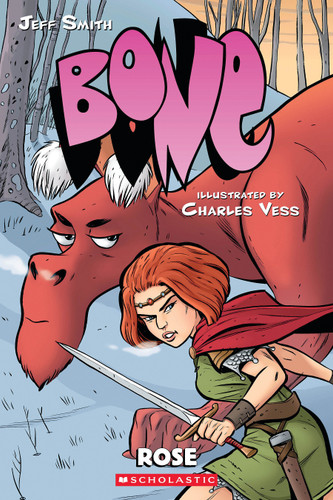 Rose: A Graphic Novel (BONE Prequel) (Bone) book cover by Jeff Smith