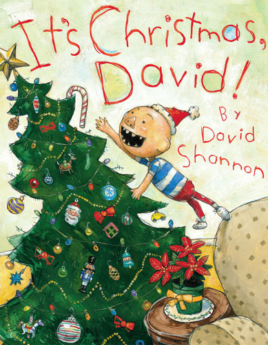 It's Christmas, David! book cover by David Shannon