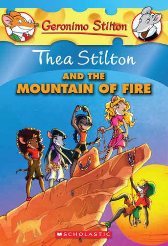 Thea Stilton and the Mountain of Fire (Thea Stilton #2) (Thea Stilton) book cover by Thea Stilton