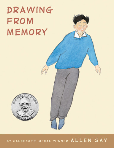 Drawing From Memory book cover by Allen Say