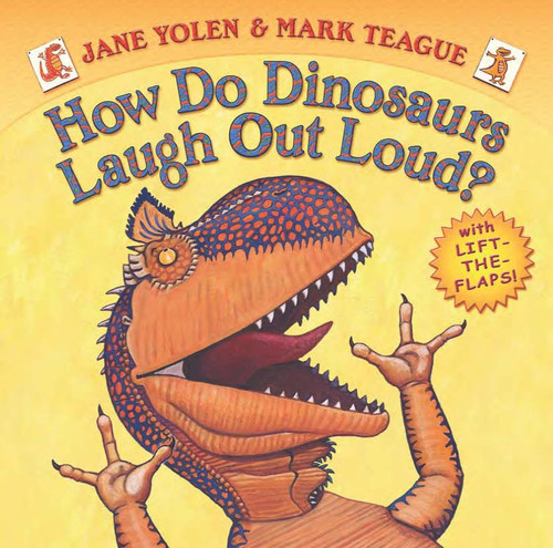 How Do Dinosaurs Laugh Out Loud? book cover by Jane Yolen