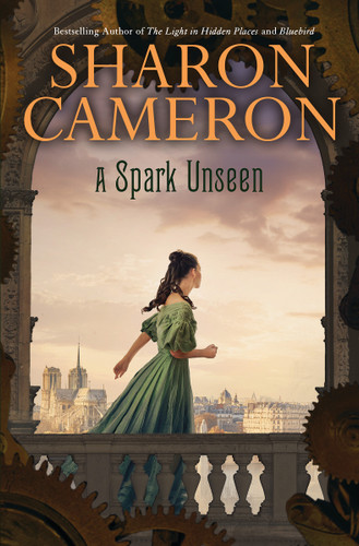 A Spark Unseen book cover by Sharon Cameron