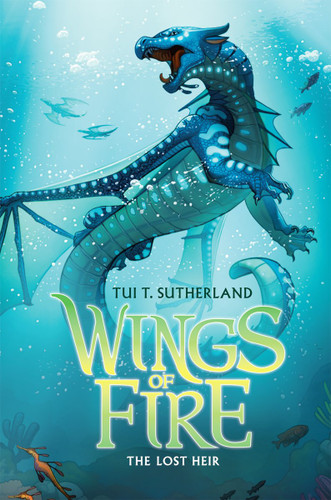The Lost Heir (Wings of Fire #2) (Wings of Fire) book cover by Tui T. Sutherland