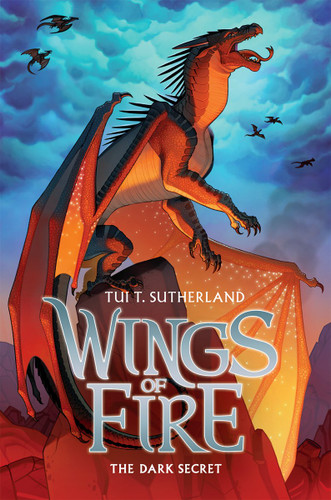The Dark Secret (Wings of Fire #4) (Wings of Fire) book cover by Tui T. Sutherland