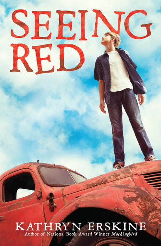 Seeing Red book cover by Kathryn Erskine
