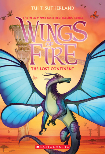 The Lost Continent (Wings of Fire #11) (Wings of Fire) book cover by Tui T. Sutherland