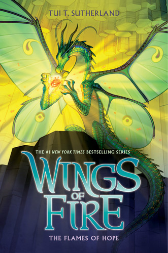 The Flames of Hope (Wings of Fire #15) (Wings of Fire) book cover by Tui T. Sutherland