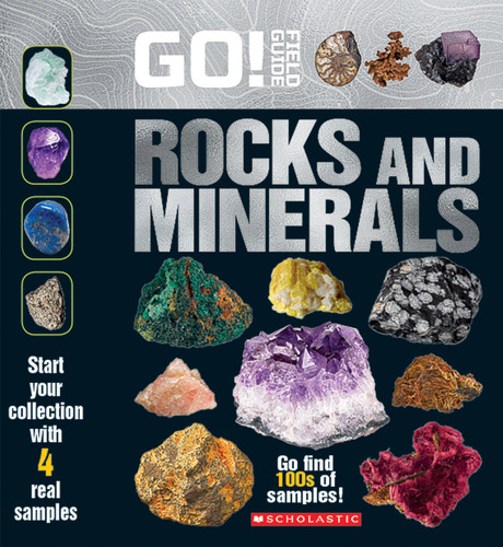 Go! Field Guide: Rocks and Minerals book cover by Scholastic