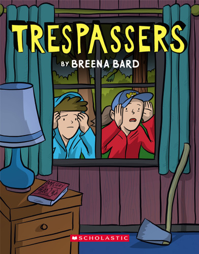 Trespassers: A Graphic Novel book cover by Breena Bard