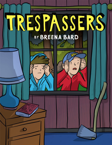 Trespassers: A Graphic Novel book cover by Breena Bard