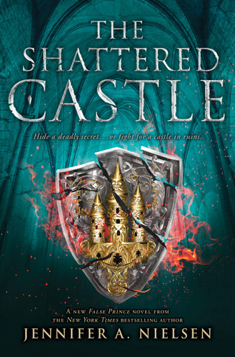 The Shattered Castle (The Ascendance Series, Book 5) (The Ascendance Series) book cover by Jennifer A. Nielsen