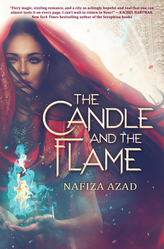 The Candle and the Flame book cover by Nafiza Azad