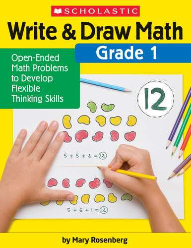 Write & Draw Math: Grade 1 book cover by Mary Rosenberg