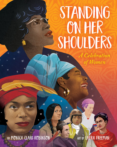 Standing on Her Shoulders book cover by Monica Clark-Robinson