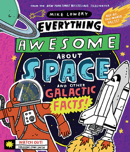 Everything Awesome About Space and Other Galactic Facts! (Everything Awesome About) book cover by Mike Lowery