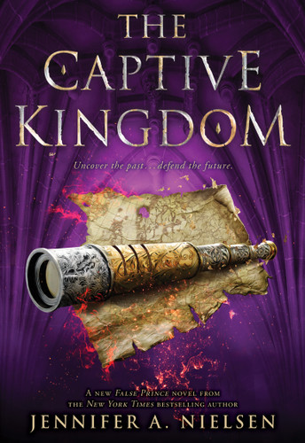 The Captive Kingdom (The Ascendance Series, Book 4) (The Ascendance Series) book cover by Jennifer A. Nielsen