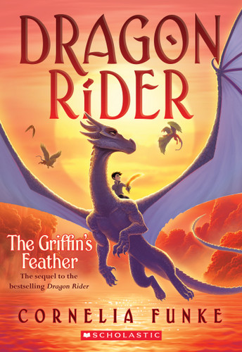 The Griffin's Feather (Dragon Rider #2) (Dragon Rider) book cover by Cornelia Funke