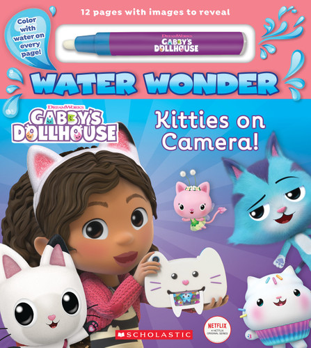Gabby’s Dollhouse Water Wonder (A Gabby’s Dollhouse Water Wonder Storybook) book cover by Scholastic