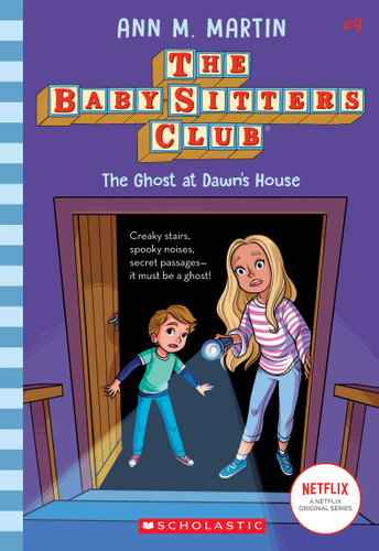 The Ghost At Dawn's House (The Baby-Sitters Club #9) (The Baby-Sitters Club) book cover by Ann M. Martin