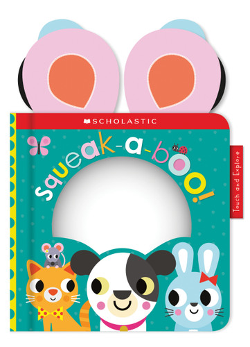 Squeak-A-Boo: Scholastic Early Learners (Touch and Explore) (Scholastic Early Learners) book cover by Scholastic