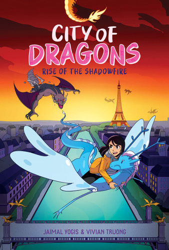 Rise of the Shadowfire: A Graphic Novel (City of Dragons #2) book cover by Jaimal Yogis