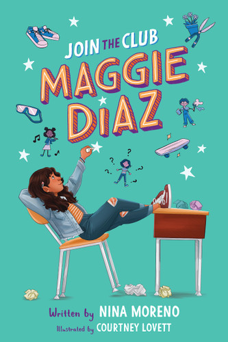 Join the Club, Maggie Diaz book cover by Nina Moreno