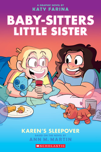 Karen's Sleepover: A Graphic Novel (Baby-Sitters Little Sister #8) (Baby-Sitters Little Sister Graphix) book cover by Ann M. Martin