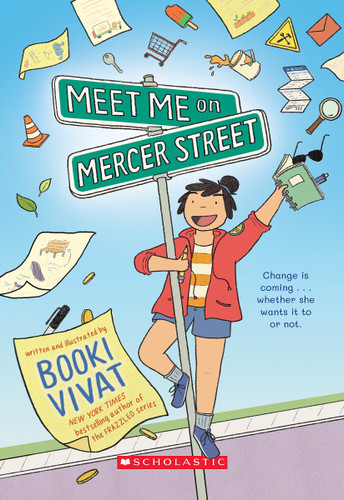 Meet Me on Mercer Street book cover by Booki Vivat