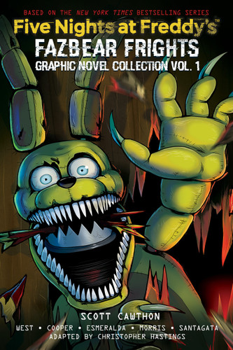 Five Nights at Freddy's: Fazbear Frights Graphic Novel Collection Vol. 1 (Five Nights at Freddy’s Graphic Novel #4) (Five Nights at Freddy's Graphic Novels) book cover by Scott Cawthon, Elley Cooper, Carly Anne West