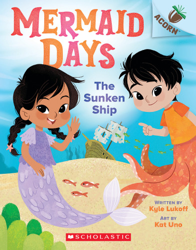 The Sunken Ship: An Acorn Book (Mermaid Days #1) (Mermaid Days) book cover by Kyle Lukoff