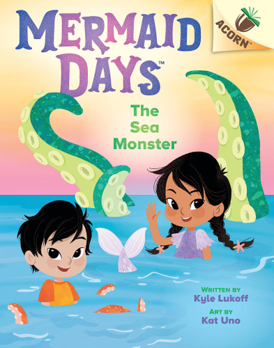 The Sea Monster: An Acorn Book (Mermaid Days #2) (Mermaid Days) book cover by Kyle Lukoff