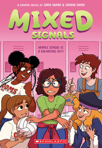 Mixed Signals: A Graphic Novel (Mixed Feelings #2) (Mixed Feelings) book cover by Sara Amini