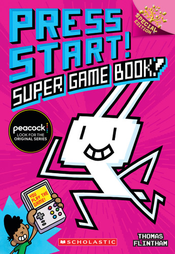 Super Game Book!: A Branches Special Edition (Press Start! #14) (Press Start!) book cover by Thomas Flintham