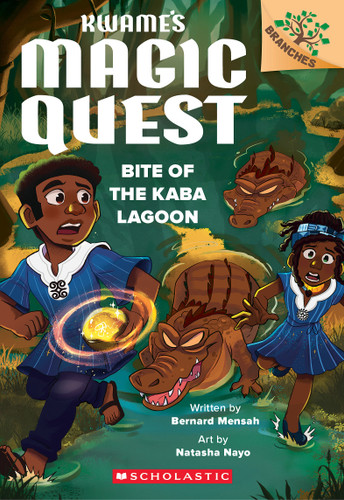 Bite of the Kaba Lagoon: A Branches Book (Kwame's Magic Quest #3) (Kwame's Magic Quest) book cover by Bernard Mensah
