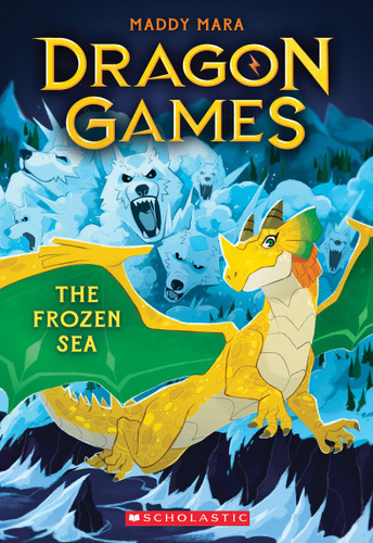 The Frozen Sea (Dragon Games #2) (Dragon Games) book cover by Maddy Mara