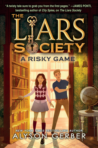 A Risky Game (The Liars Society #2) book cover by Alyson Gerber