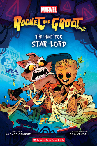 Hunt for Star-Lord: A Graphix Book (Marvel's Rocket and Groot) book cover by Amanda Deibert
