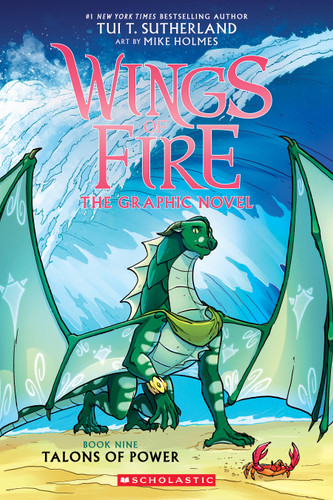 Talons of Power: A Graphic Novel (Wings of Fire Graphic Novel #9) (Wings of Fire Graphix) book cover by Tui T. Sutherland