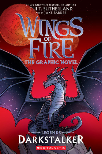 Darkstalker: A Graphic Novel (Wings of Fire: Legends Graphic Novel) (Wings of Fire Graphix) book cover by Tui T. Sutherland