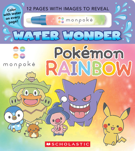 Pokémon Rainbow! (monpoké Water Wonder) book cover by Scholastic