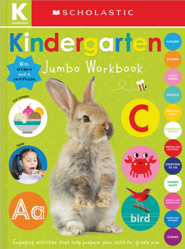 Kindergarten Jumbo Workbook: Scholastic Early Learners (Jumbo Workbook) (Scholastic Early Learners) book cover by Scholastic