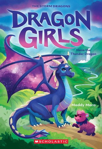 Hana the Thunder Dragon (Dragon Girls #13) (Dragon Girls) book cover by Maddy Mara
