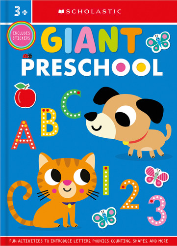 Giant Preschool Workbook: Scholastic Early Learners (Workbook) (Scholastic Early Learners) book cover by Scholastic