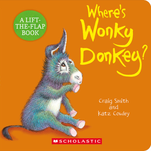 Where's Wonky Donkey? book cover by Craig Smith