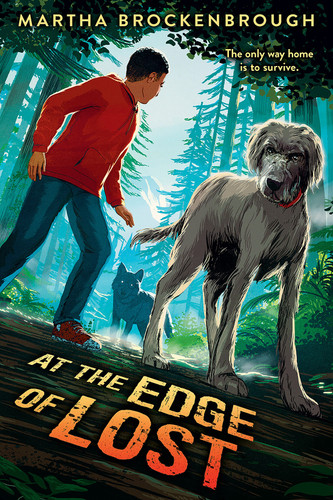 At the Edge of Lost book cover by Martha Brockenbrough
