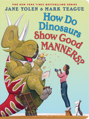 How Do Dinosaurs Show Good Manners? book cover by Jane Yolen